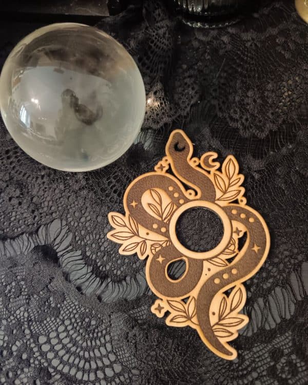 Boule de Cristal et Support Màgica Serpiente Feuillu – Image 5