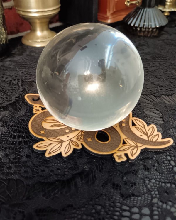 Boule de Cristal et Support Màgica Serpiente Feuillu – Image 2