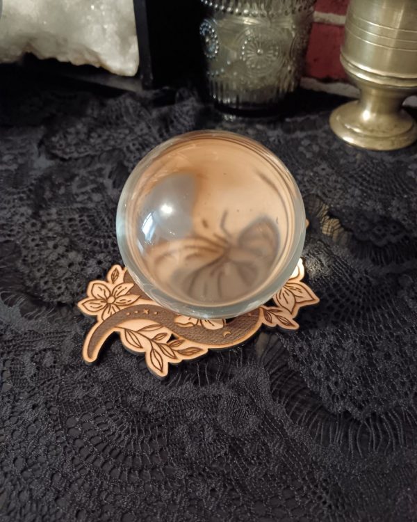 Boule de Cristal et Support Màgica Serpiente Feuillu – Image 3