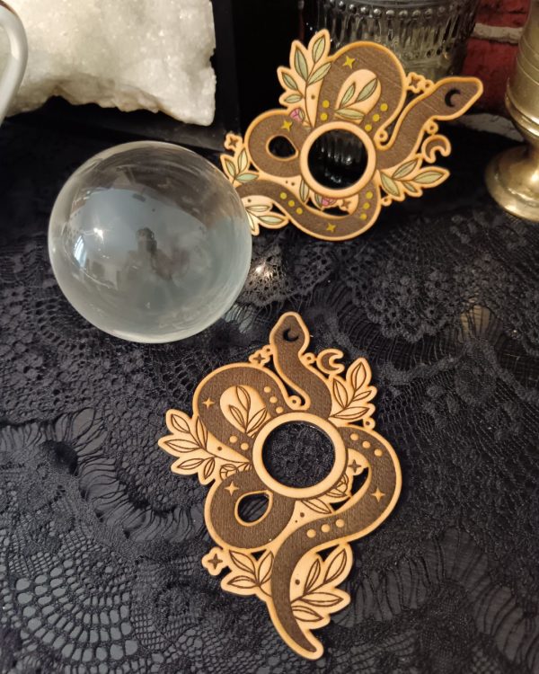 Boule de Cristal et Support Màgica Serpiente Feuillu – Image 10
