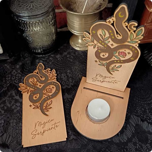 Photophore - Support de carte Màgica Serpiente Feuillu – Image 3