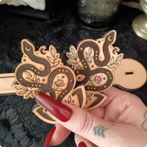 Plaquette interchangeable pour porte encens Màgica Serpiente Feuillu
