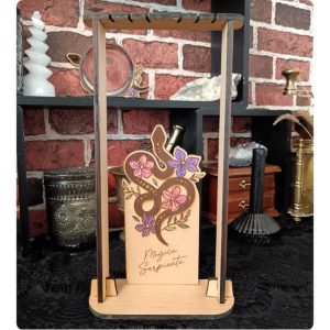 Porte pendule artisanal Màgica Serpiente Fleuri