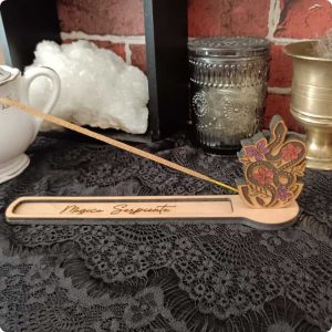 Porte-Encens Màgica Serpiente Fleuri